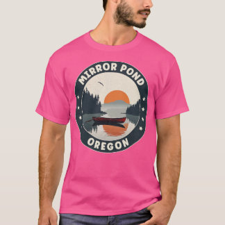 Mirror Pond Oregon Sunset T-Shirt