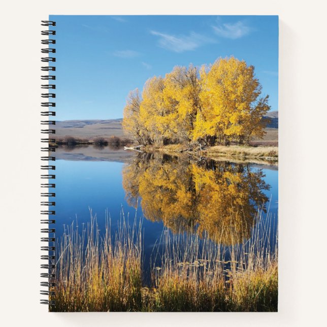 Mirror Pond Spiral Notebook (Front)