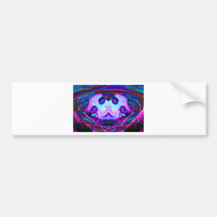 Mirror Reflection Bumper Sticker