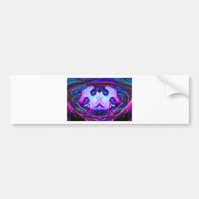 Mirror Reflection Bumper Sticker (Front)