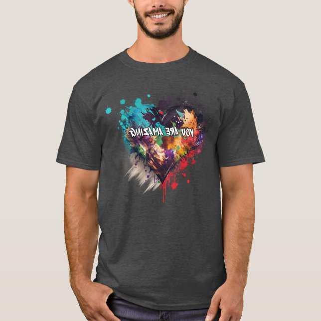 Mirror Text - You are Amazing Shirt (Front)