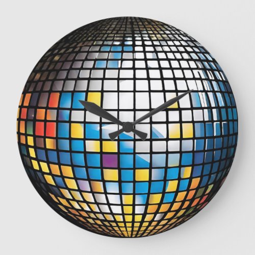 Mirrorball Glitterball Clock