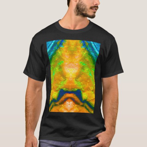 Mirrored Abstract Rock She is almost there T_Shirt