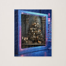 Mirrored Christmas Puzzle