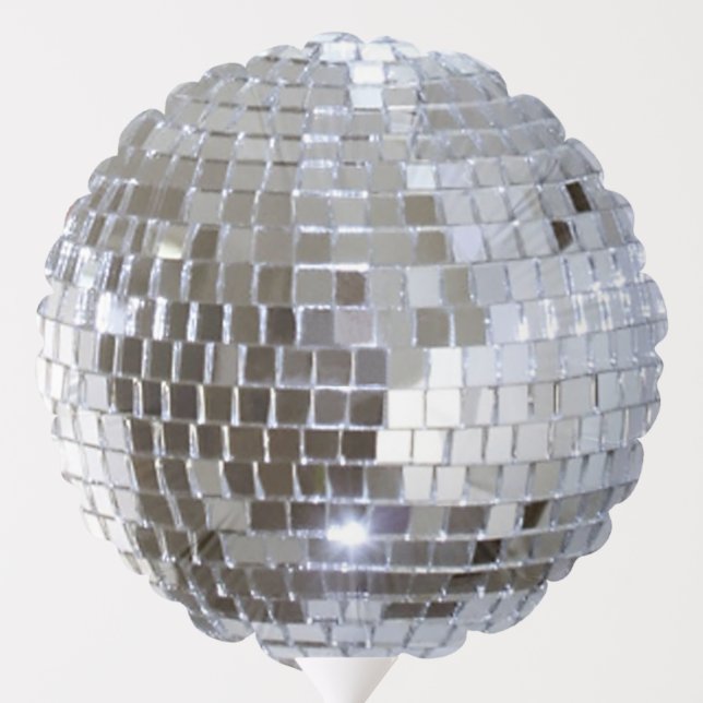 Mirrored Disco Ball 1 Balloon (Back)