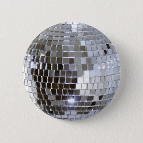 Mirrored Disco Ball 1 Button
