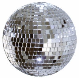 Mirrored Disco Ball 1 Ornament