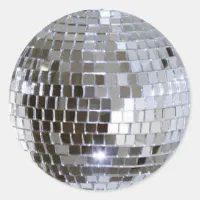 Mirrored Disco Ball 1 Sticker