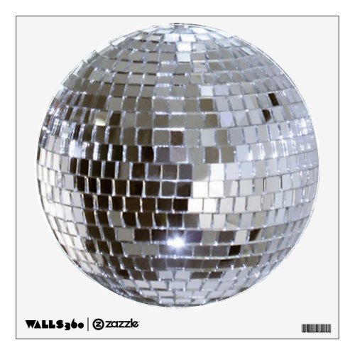 Mirrored Disco Ball 1 Wall Sticker