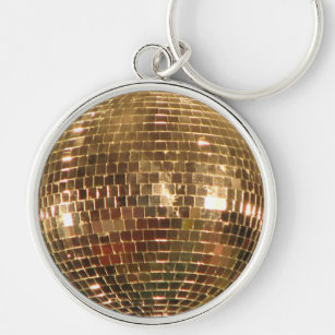 Mirrored Disco Ball 2 Keychain