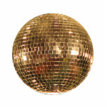 Mirrored Disco Ball 2 Magnet<br><div class="desc">Acrylic photo sculpture magnet with an image of a dazzling mirrored disco ball. See matching round Mylar-covered magnet and acrylic photo sculpture pin,  keychain and ornament. See the entire Disco 70s Magnet collection in the SPECIAL TOUCHES | Party Favors section.</div>