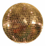 Mirrored Disco Ball 2 Ornament<br><div class="desc">Acrylic photo sculpture ornament with an image of a dazzling mirrored disco ball. See matching round ceramic ornament and acrylic photo sculpture pin,  keychain and magnet. See the entire Disco 70s Ornament collection in the SPECIAL TOUCHES | Party Favors section.</div>