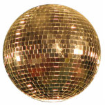 Mirrored Disco Ball 2 Pin Statuette<br><div class="desc">Acrylic photo sculpture pin with an image of a dazzling mirrored disco ball. See matching button,  large round premium metal keychain,  necklace and acrylic photo sculpture keychain,  magnet and ornament. See the entire Disco 70s Buttons & Pins collection in the SPECIAL TOUCHES | Party Favors section.</div>