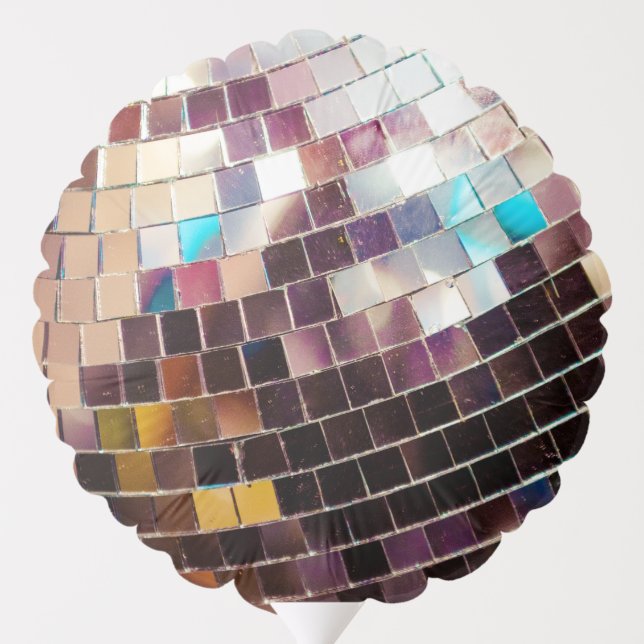 Mirrored Disco Ball Balloon (Back)