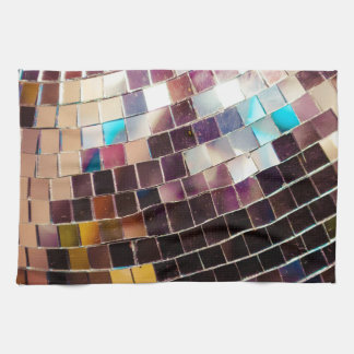 Mirrored Disco Ball Kitchen Towel