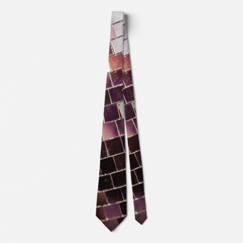 Mirrored Disco Ball Neck Tie