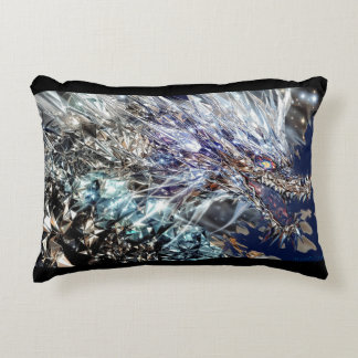 Mirrored Dragon  Accent Pillow