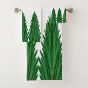 Mirrored Pines Bath Towel Set