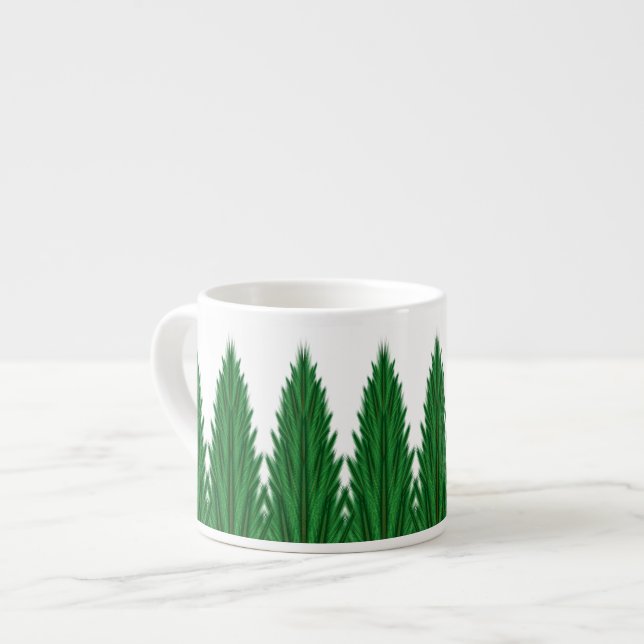 Mirrored Pines Espresso Cup  (Front Left)