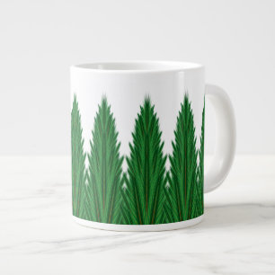 Mirrored Pines Jumbo Mug 