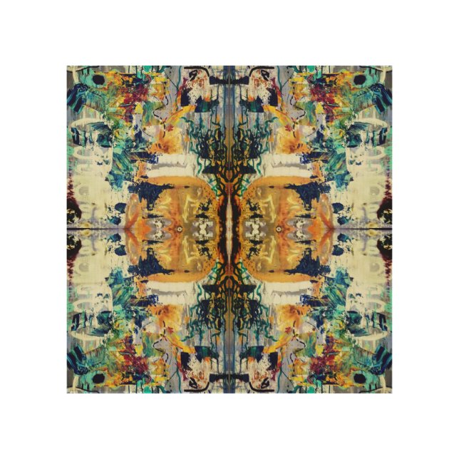 mirrored spirit. Dimensions Wood Wall Art (Front)