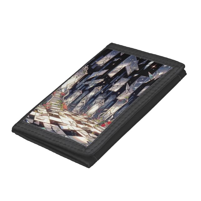 Mirrors Rotos Tri-fold Wallet (Bottom)