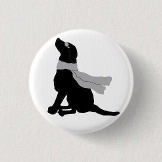 Mirths and monsters button-Finn silhouette Button