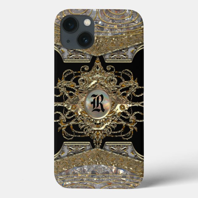 Mirthyse Vestry Baroque 6/6s   Monogram Case-Mate iPhone Case (Back)