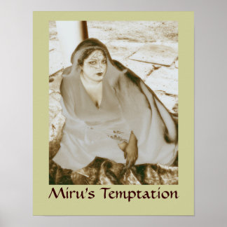 Miru's Temptation Poster Print