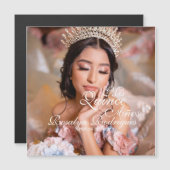 Mis Quince Anos Quinceanera photo 15th Birthday (Front/Back)