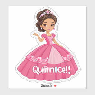 Mis Quince, Mis Reglas!" (Quinceañera) Sticker