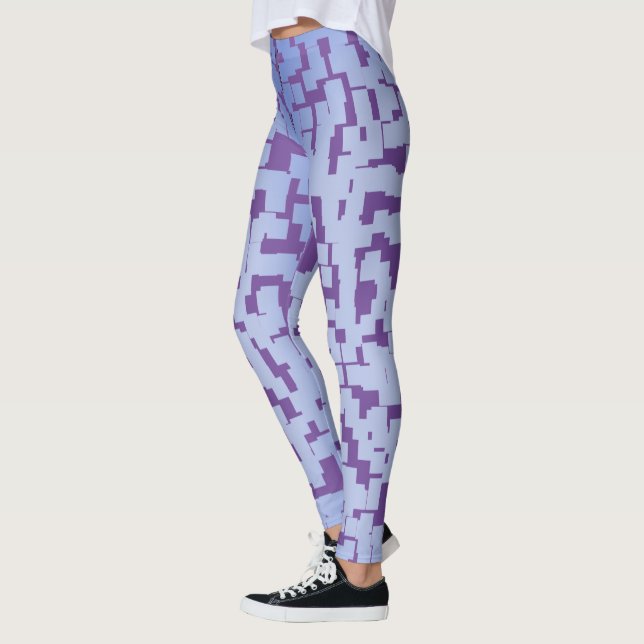 Mis-Shapes Design Leggings (Left)