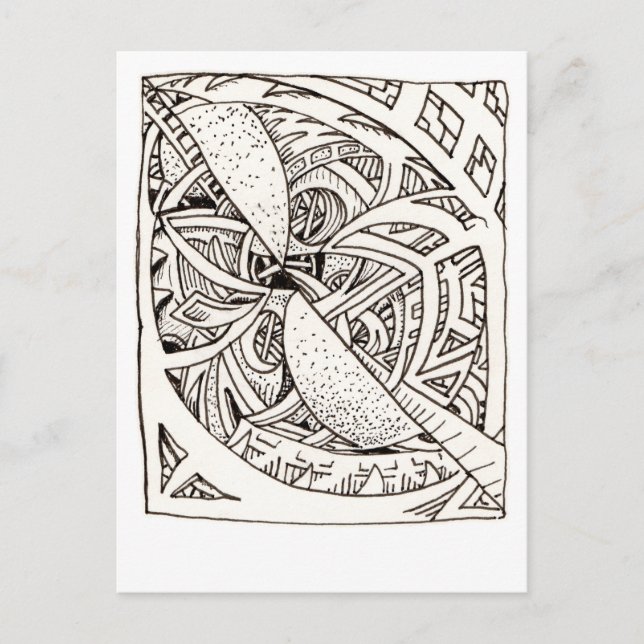 Mis-spliced, by Brian Benson Postcard (Front)