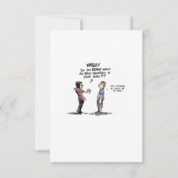 'Mis-treat' Funny Cancer Card