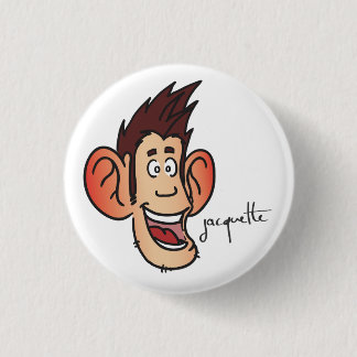 misadventure fabulous jacquette pinback button