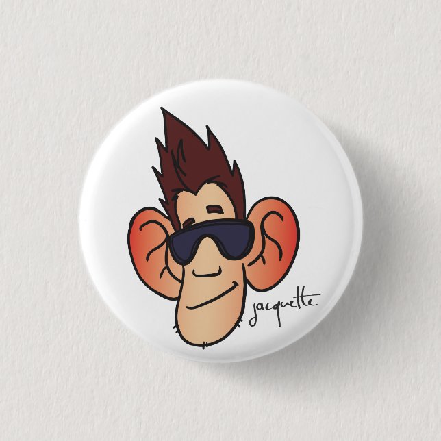 misadventure jacquette bling bling button (Front)