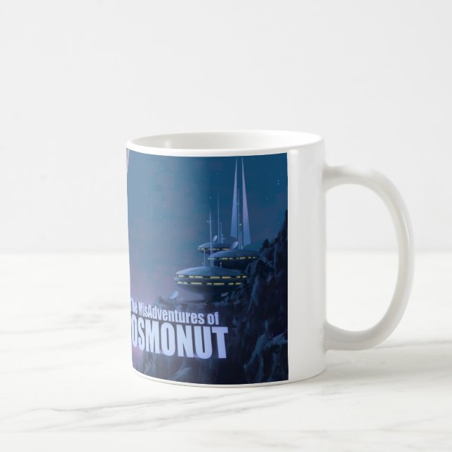 "Misadventures of Cosmonut" Retro Mug (Right)