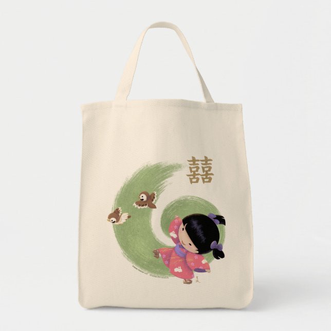 Misaki Grocery Tote Bag (Front)
