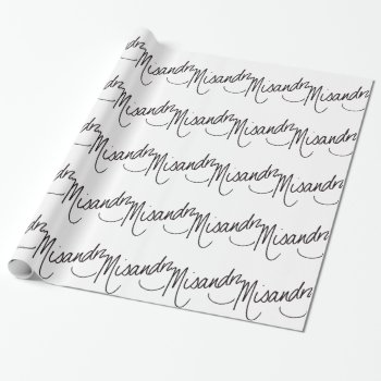 Misandry! Wrapping Paper by misandryandroid at Zazzle