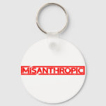 Misanthropic Stamp Keychain