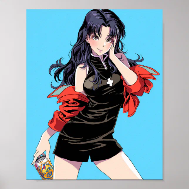 Misato Patch misato poster | Zazzle