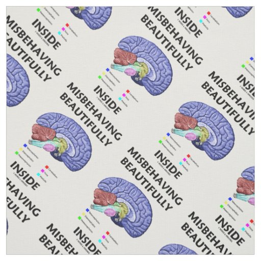 Misbehaving Beautifully Inside Anatomical Brain Fabric