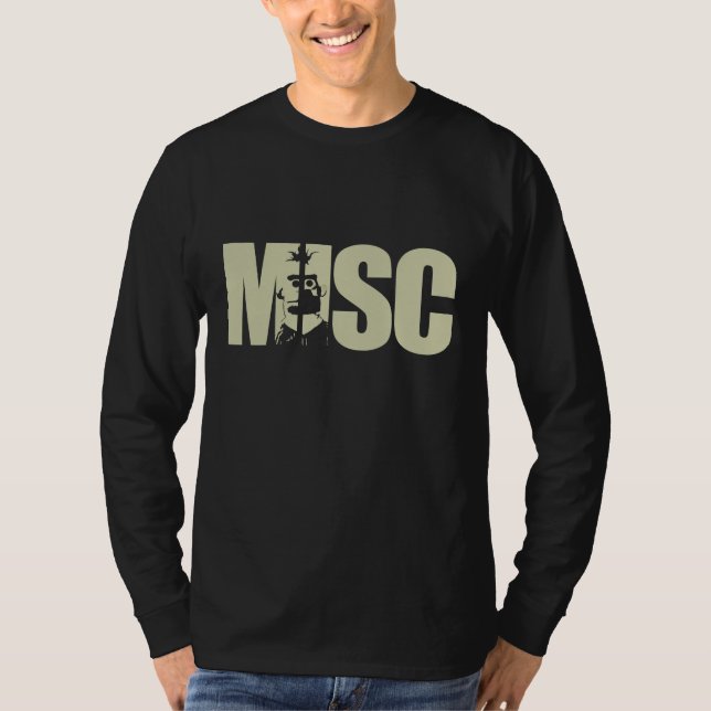 Misc Gold Text Shirt  - Customizable Guys/Girls (Front)