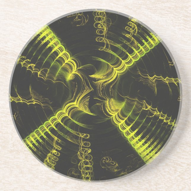 Misc Series-18--- yellow Yellow Coaster 1 of (Front)