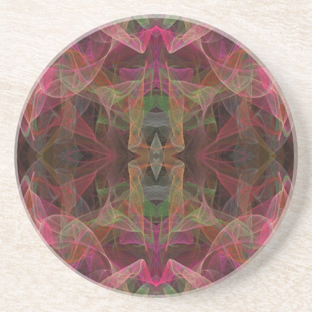 Misc Series-28---Pink Coaster 1 of   colors (Front)