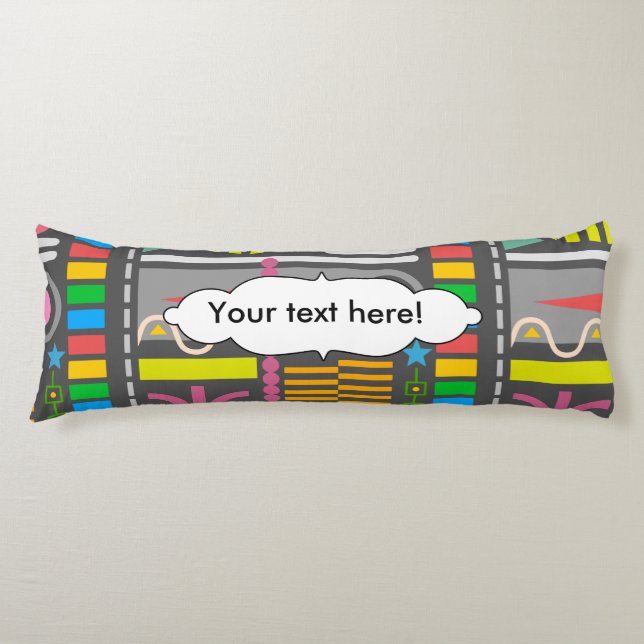 Misc shapes body pillow (Front)