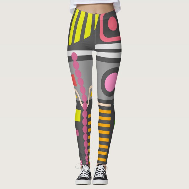 Misc shapes leggings (Front)