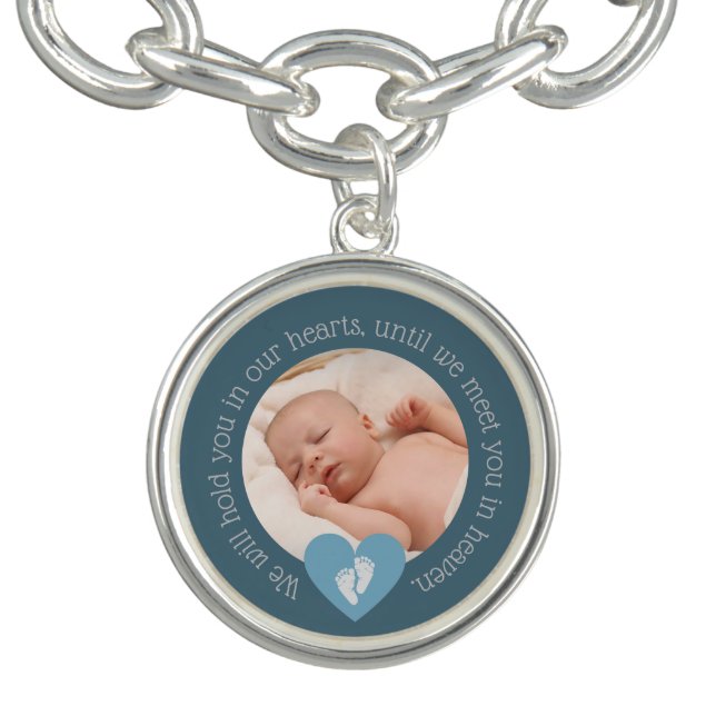 Miscarriage, Baby Loss Infant Memorial Bracelet (Design)