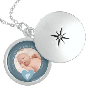 Miscarriage, Baby Loss Infant Memorial Locket Necklace
