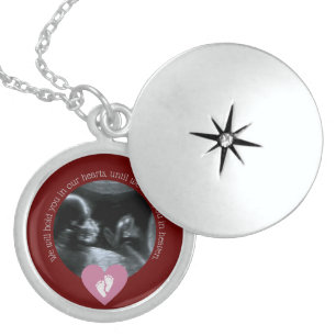 Miscarriage, Baby Loss Infant Memorial Locket Necklace